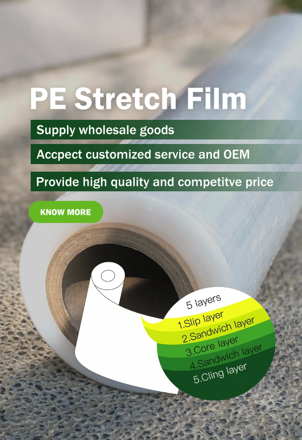 GIA THAN Polyethylene (PE) stretch film