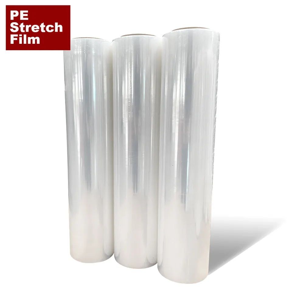 Transparent puncture resistance lldpe stretch film